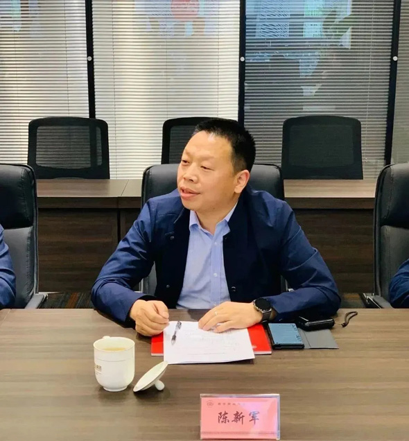 安康市委常委、副市長(zhǎng)陳暉一行蒞臨西安安康商會(huì)調(diào)研指導(dǎo)