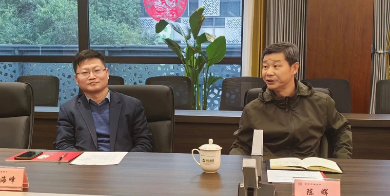 安康市委常委、副市長(zhǎng)陳暉一行蒞臨西安安康商會(huì)調(diào)研指導(dǎo)